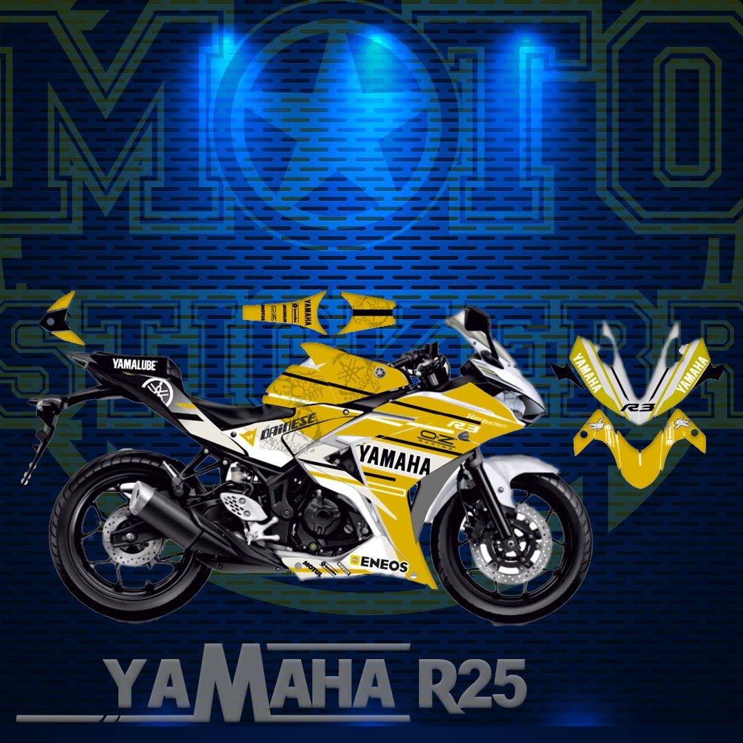 R25 STİCKER SET (2014-2018)