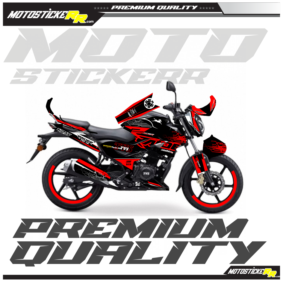 TVS RAİDER STİCKER SET