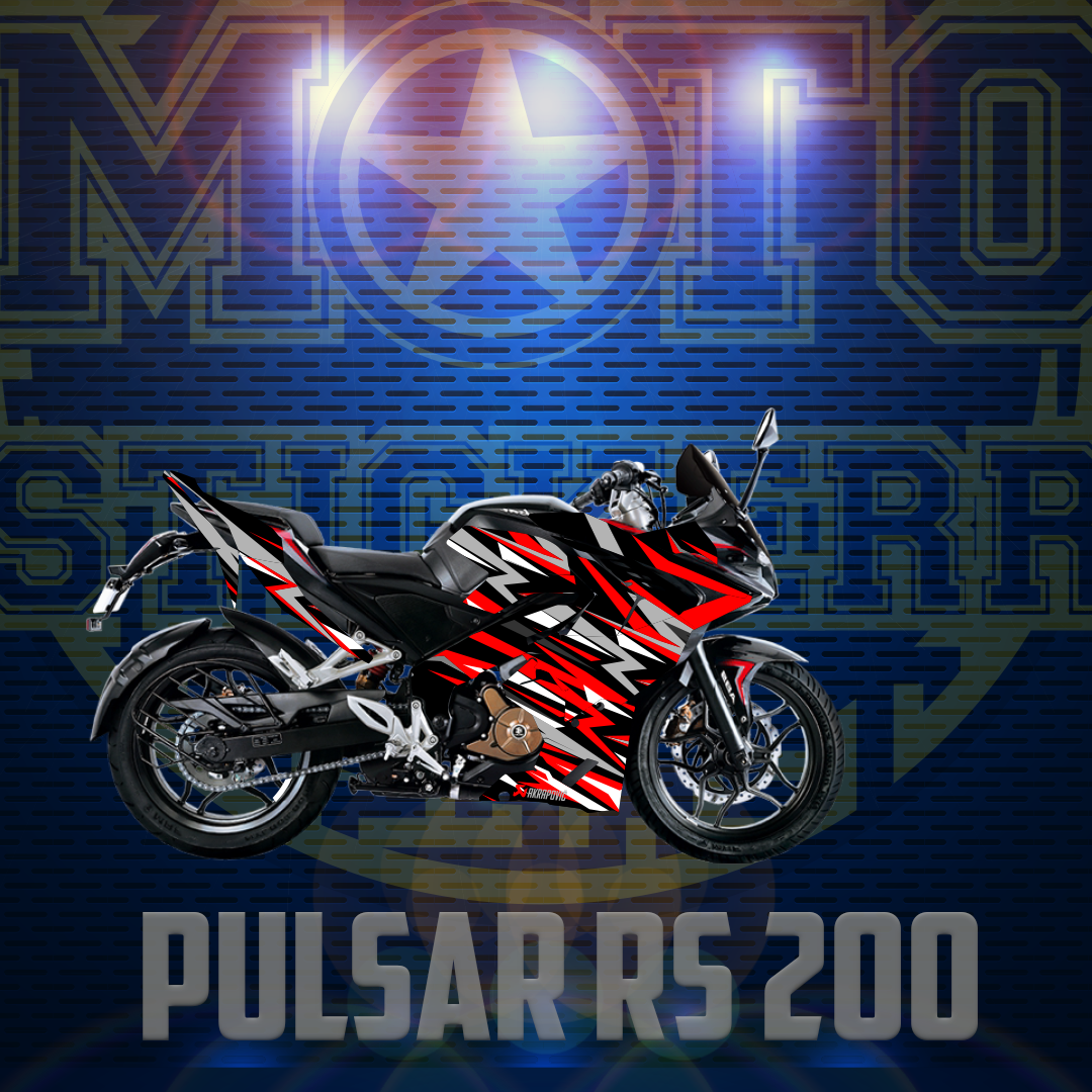 RS 200 STİCKER SET