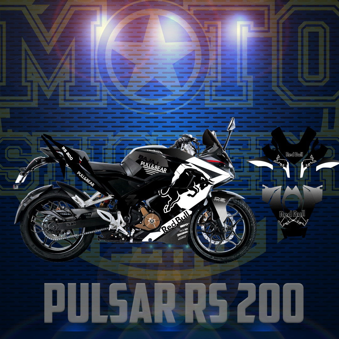 RS 200 STİCKER SET
