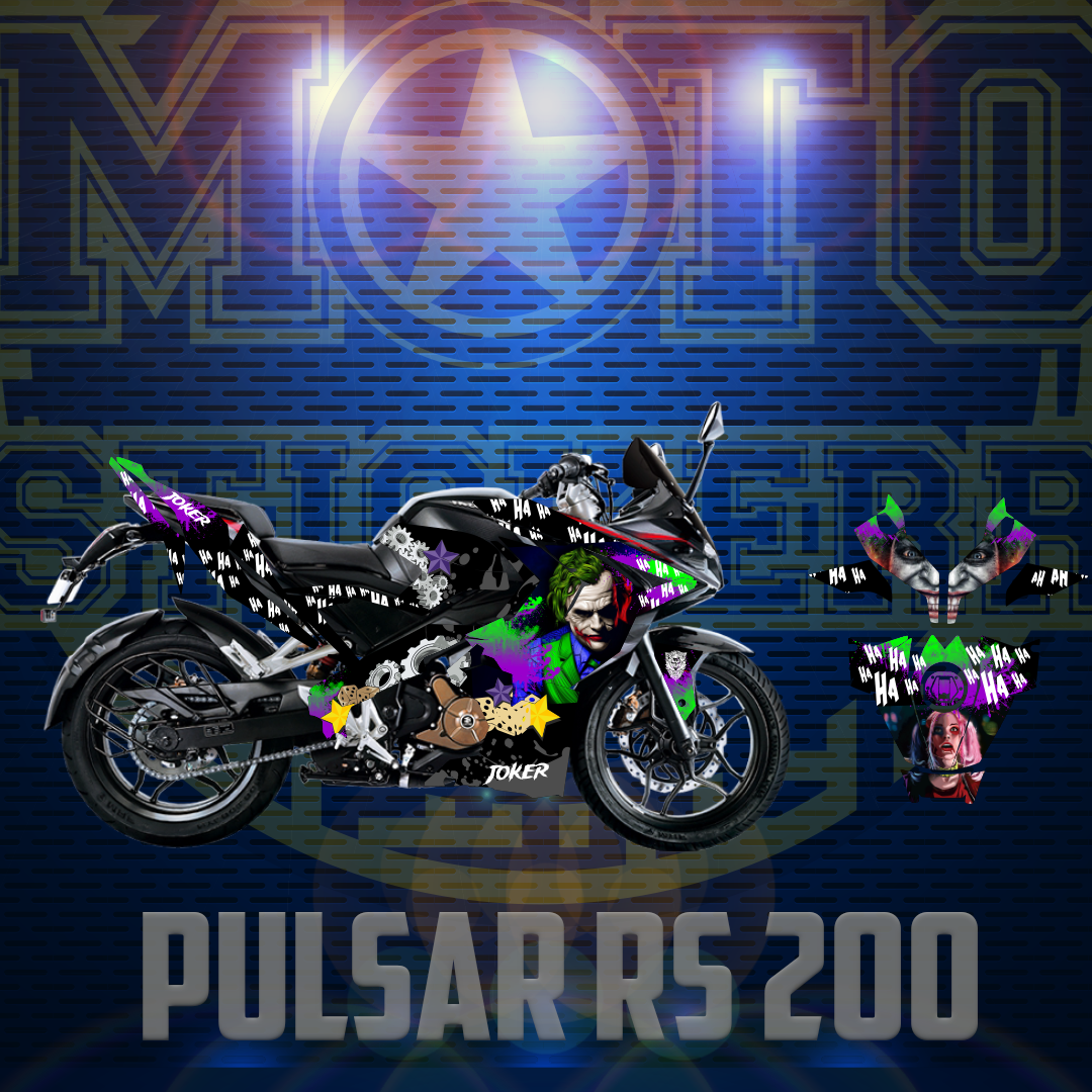 RS 200 STİCKER SET