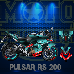 RS 200 STİCKER SET