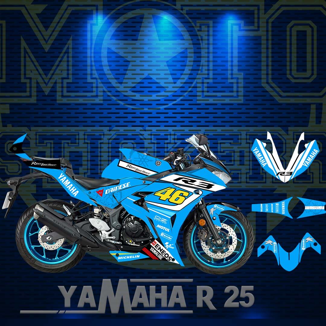 R25 STİCKER SET (2014-2018)