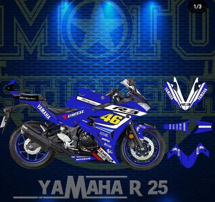 R25 STİCKER SET (2014-2018)