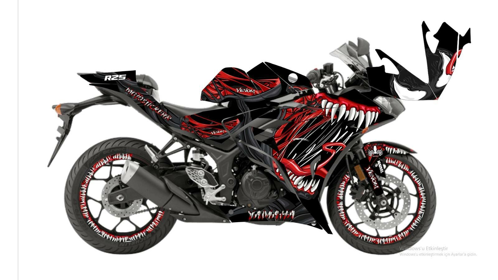 R25 STİCKER SET (2014-2018)