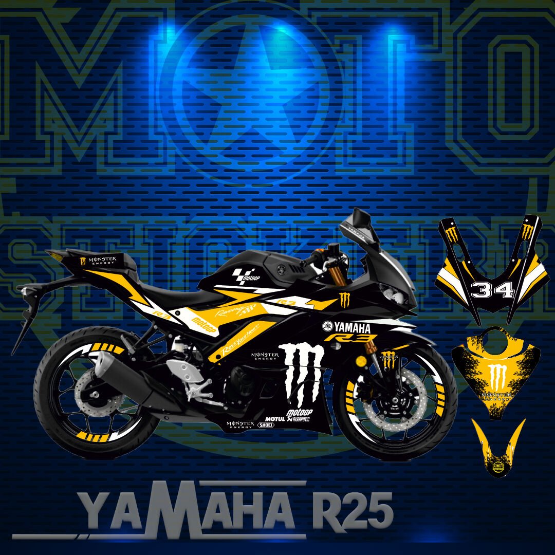 R25 STİCKER SET (2019-2024)