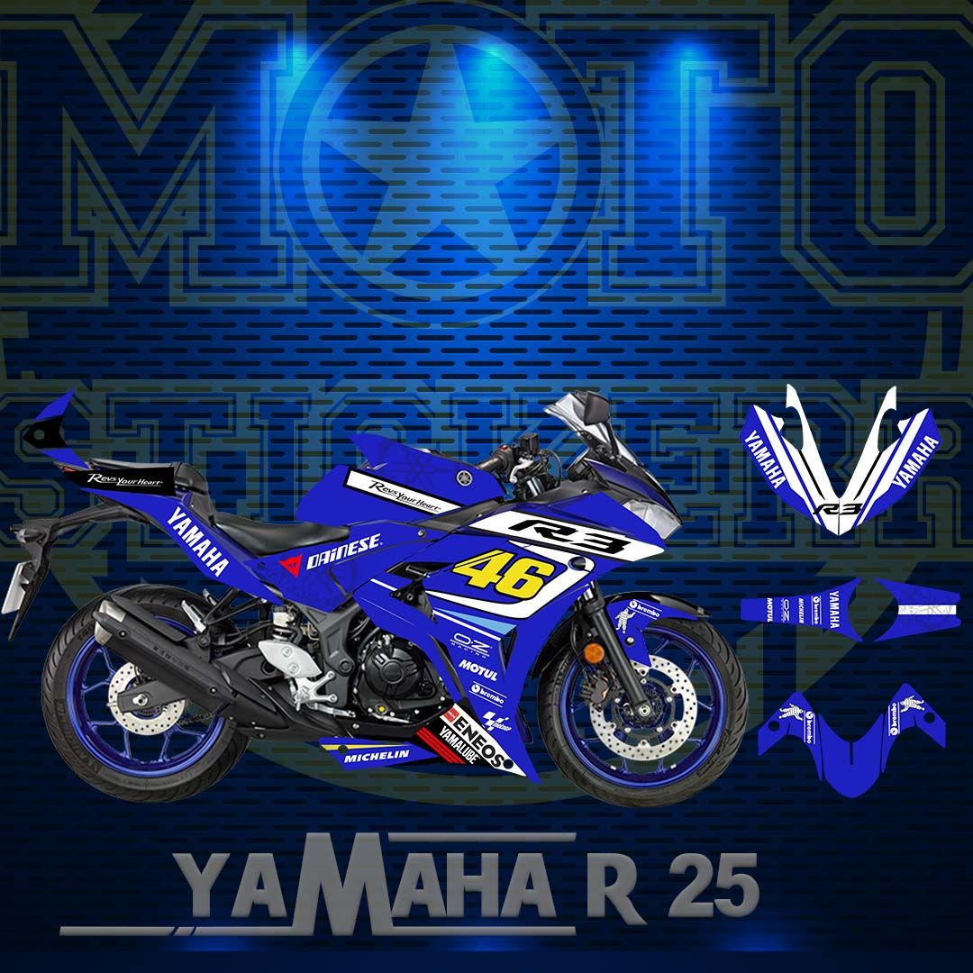 R25 STİCKER SET (2014-2018)