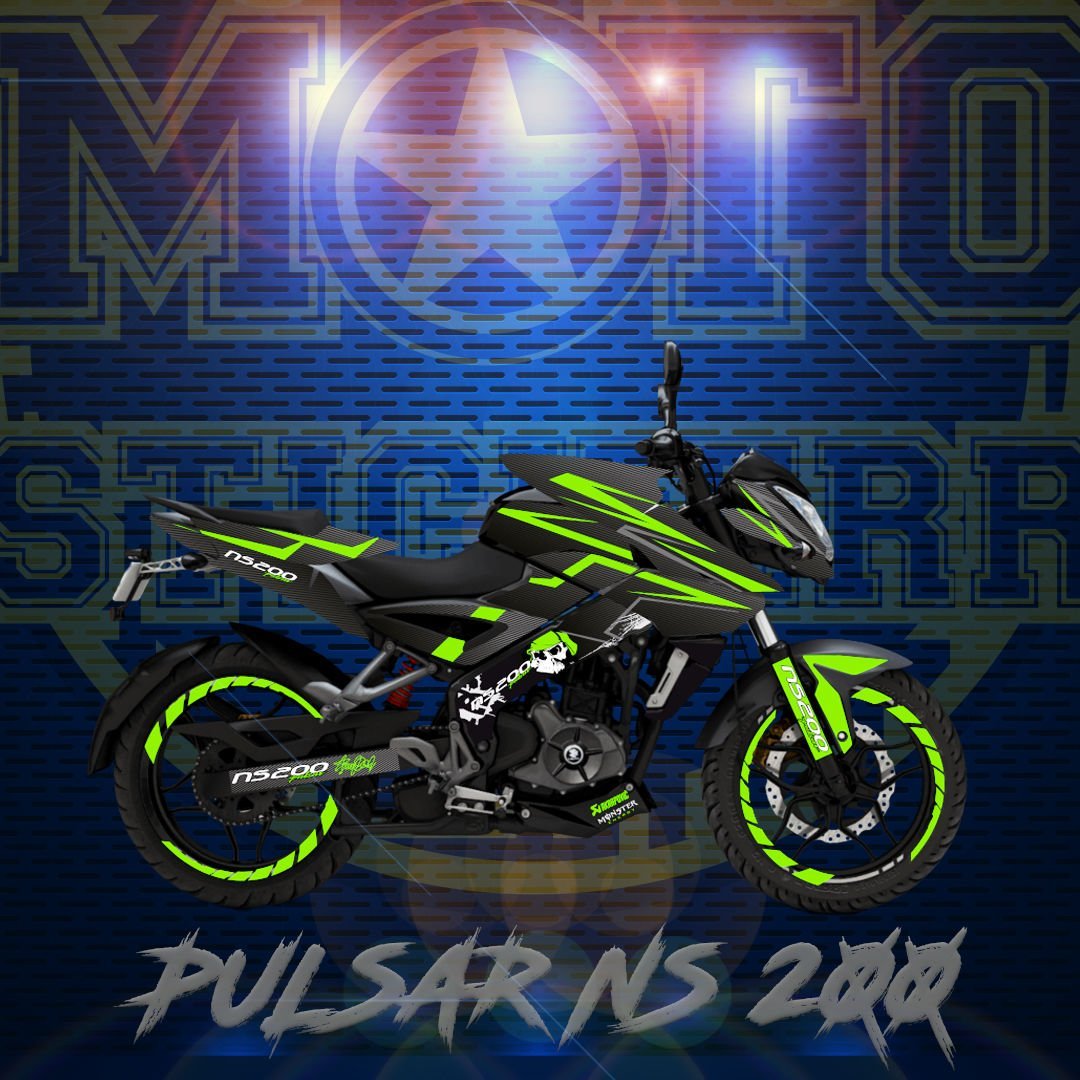 NS 200 STİCKER SET