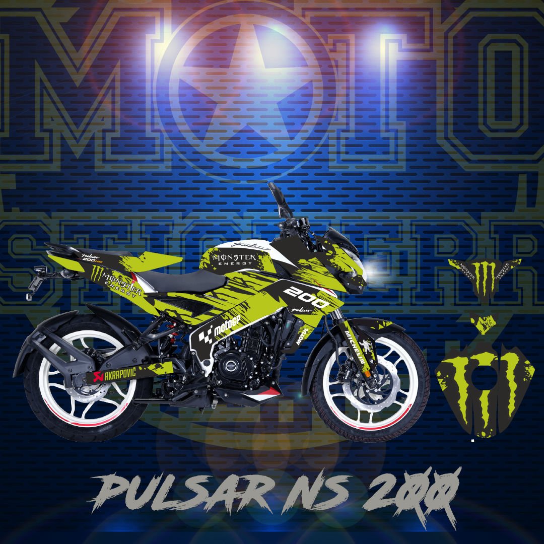 NS 200 STİCKER SET