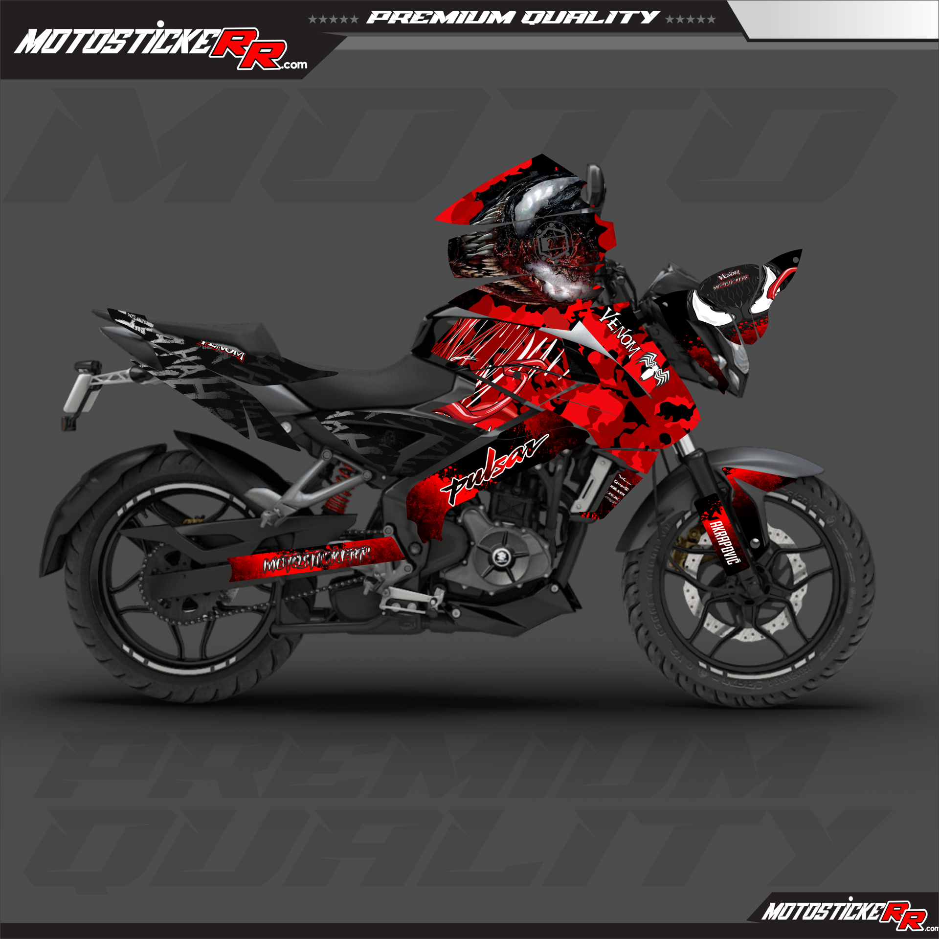 NS 200 STİCKER SET