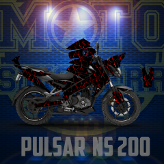 NS 200 STİCKER SET