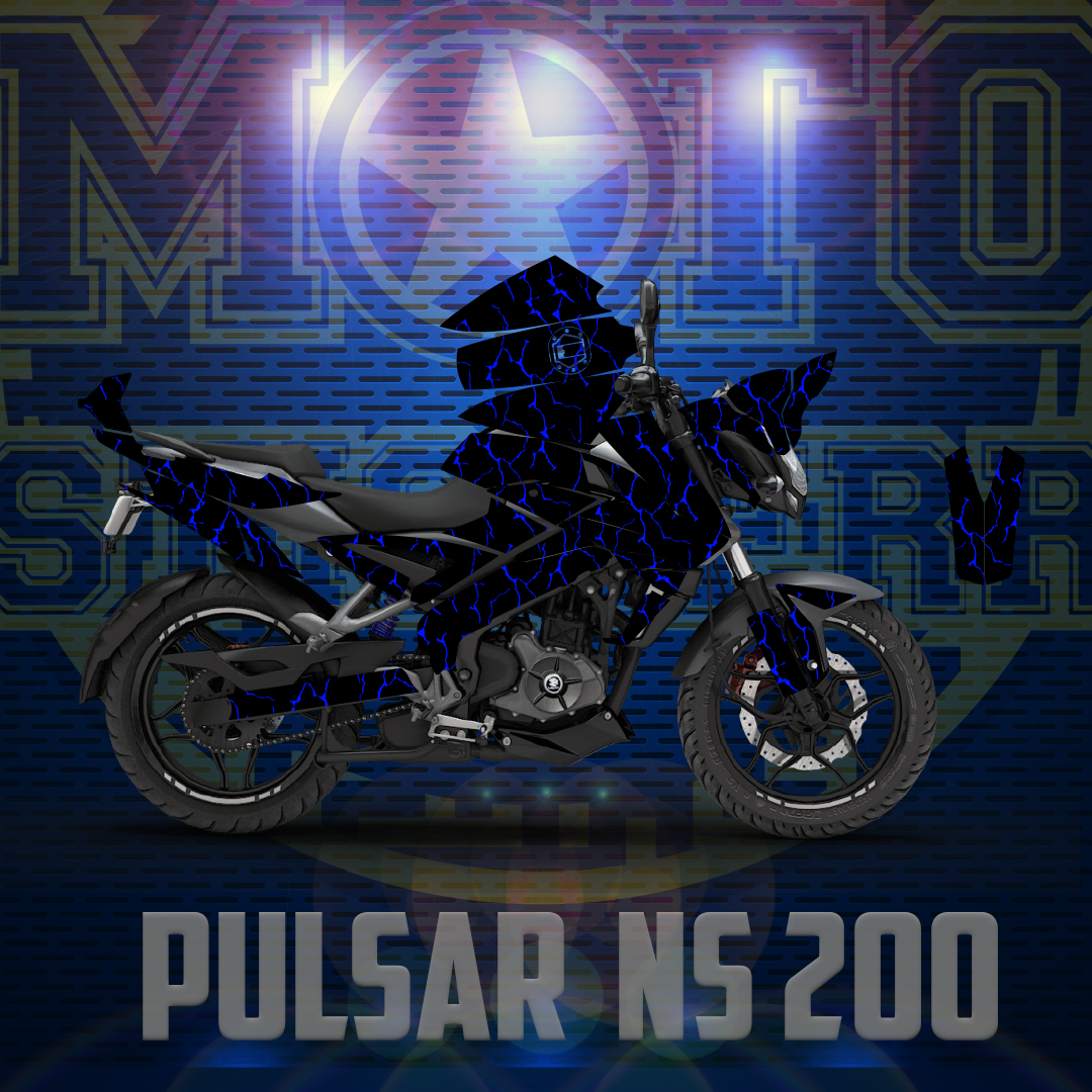 NS 200 STİCKER SET