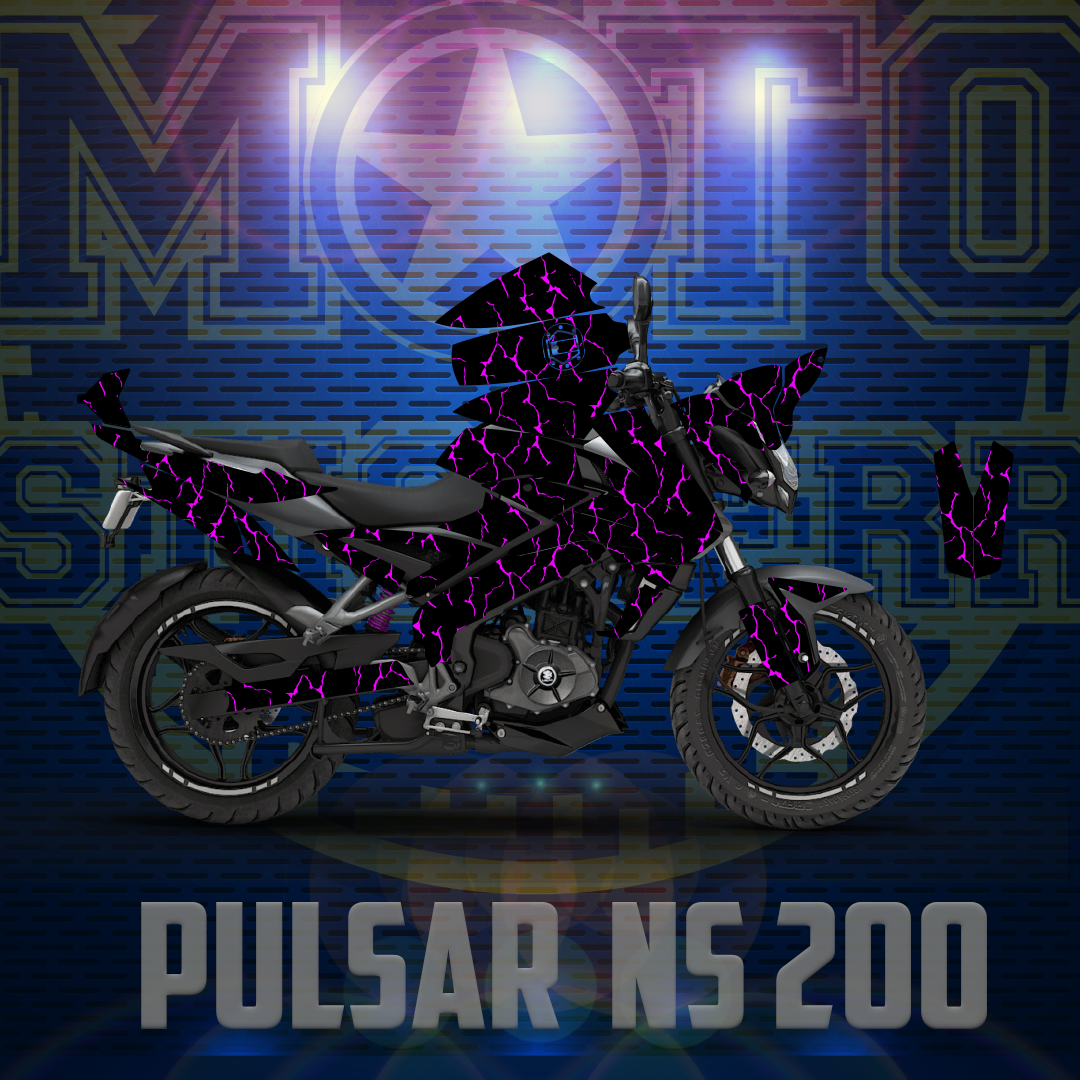 NS 200 STİCKER SET