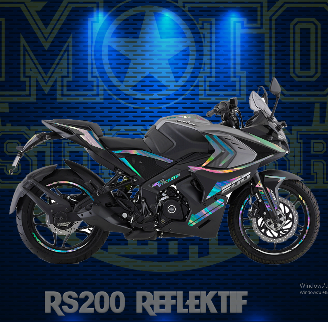 RS 200 BÖLGESEL HOLOGRAM STİCKER SET