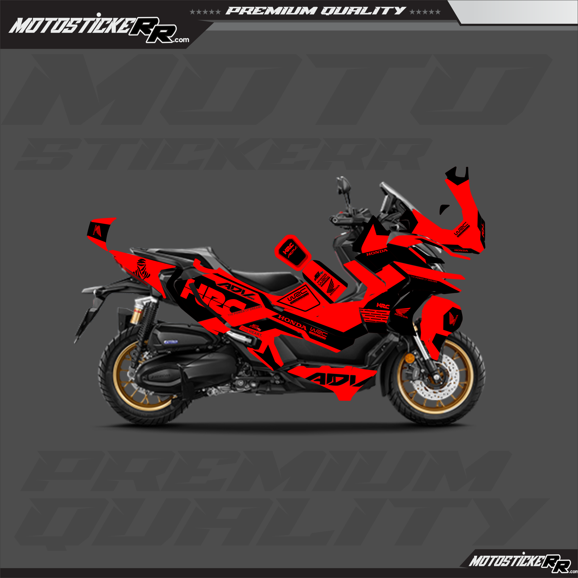 ADV 350 STİCKER SET