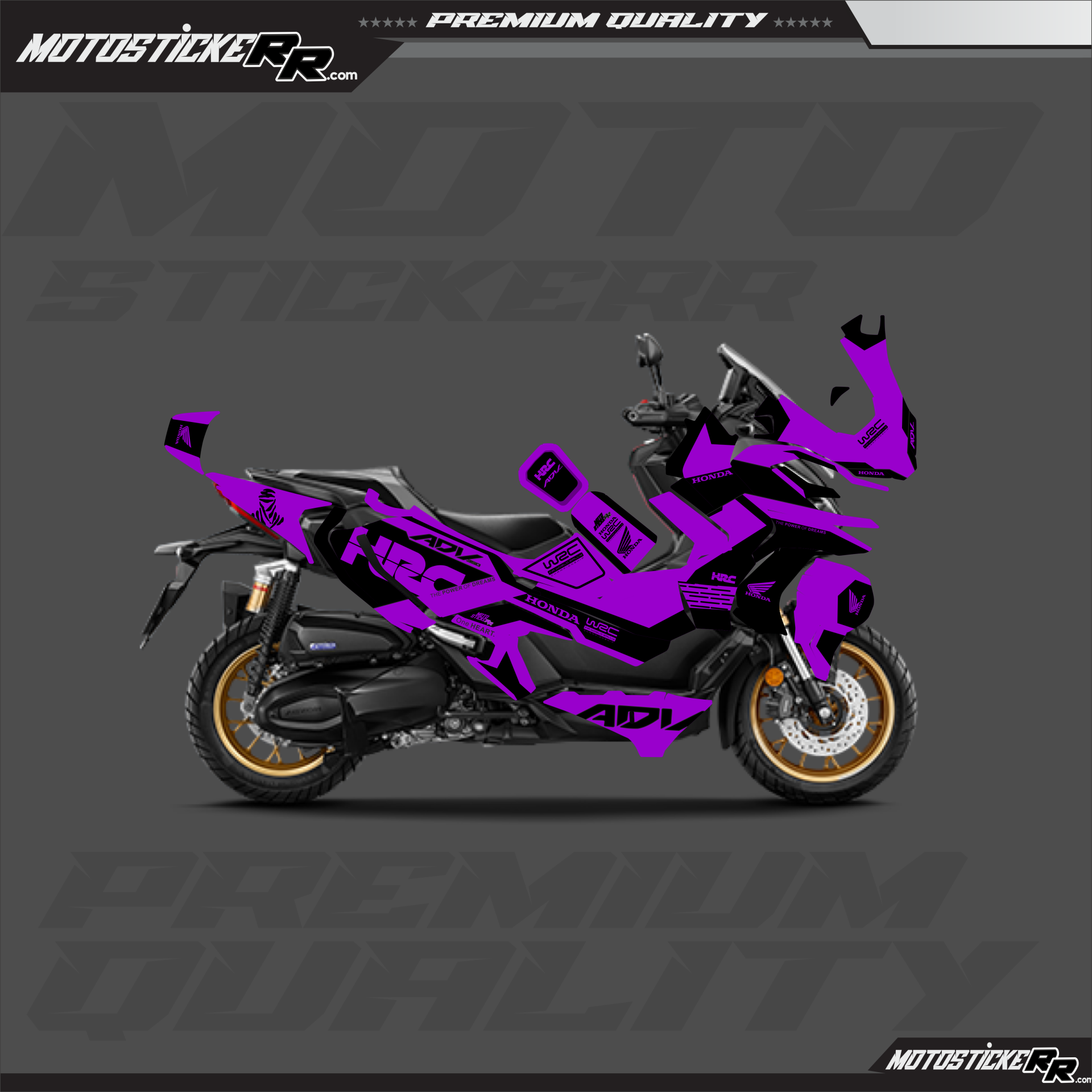 ADV 350 STİCKER SET