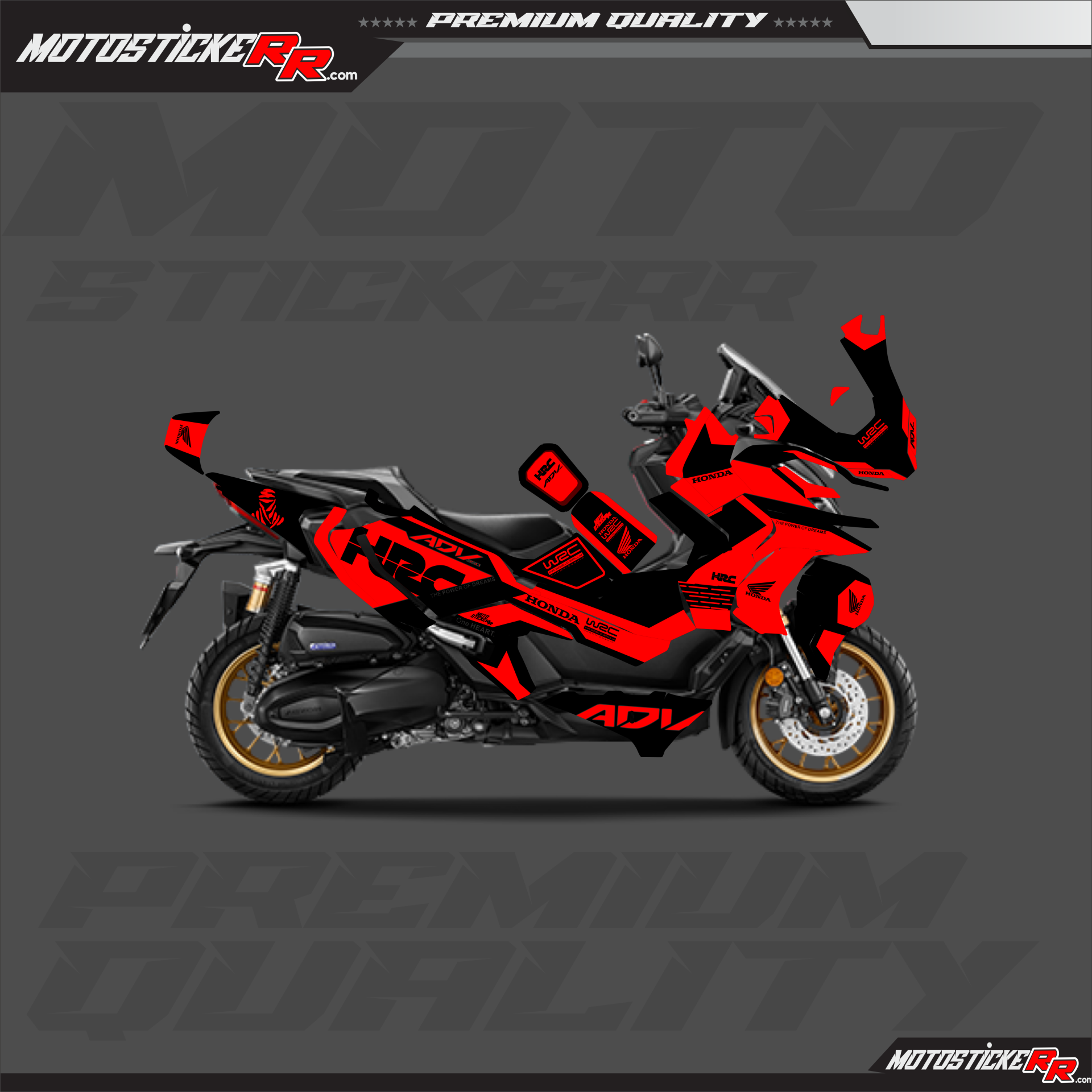 ADV 350 STİCKER SET