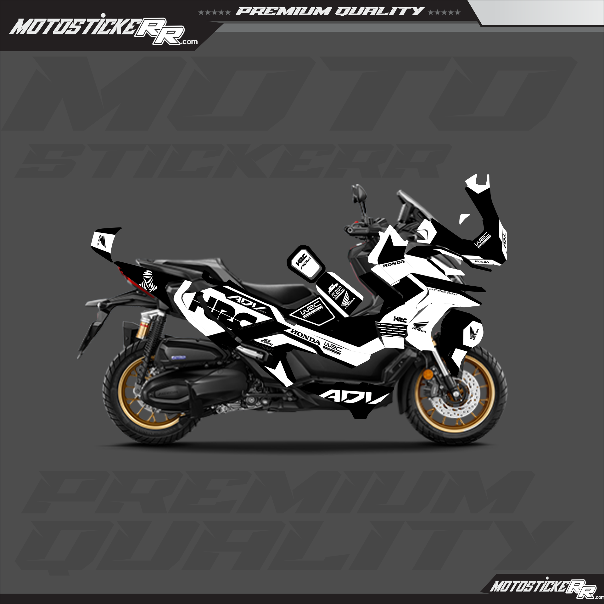 ADV 350 STİCKER SET