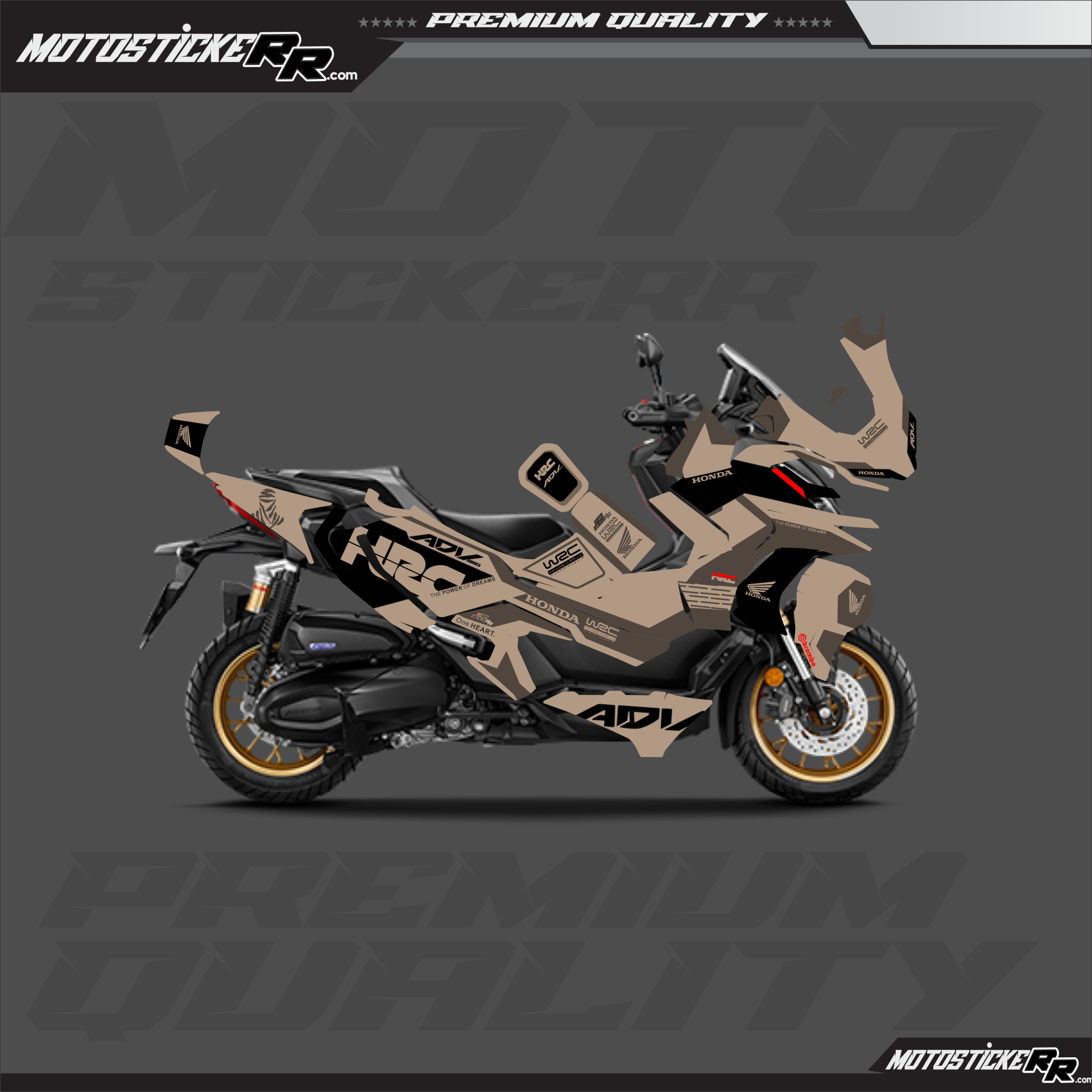 ADV 350 STİCKER SET