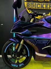CF MOTO 450SR MIDNIGHT PURPLE STİCKER SET