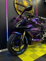 CF MOTO 450SR MIDNIGHT PURPLE STİCKER SET
