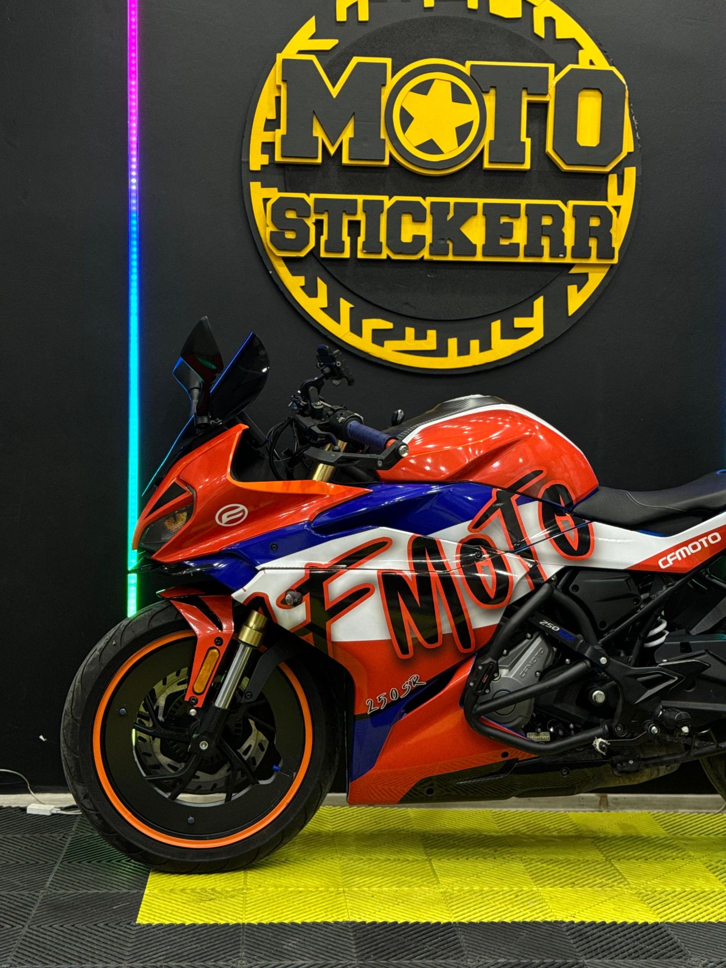 CF MOTO 250SR STİCKER SET