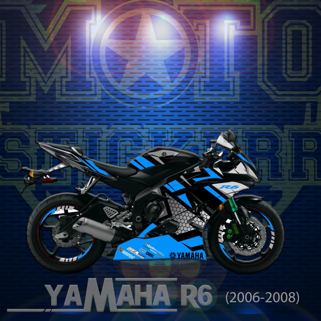 YAMAHA R6 STİCKER SET