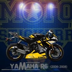 YAMAHA R6 STİCKER SET