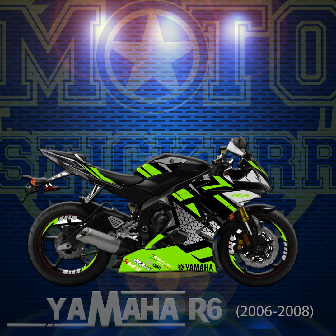 YAMAHA R6 STİCKER SET