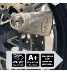 AUVRAY B-LOCK 6 ÇELİK ALARMLI DİSK KİLİDİ 6 MM SRA 110DB