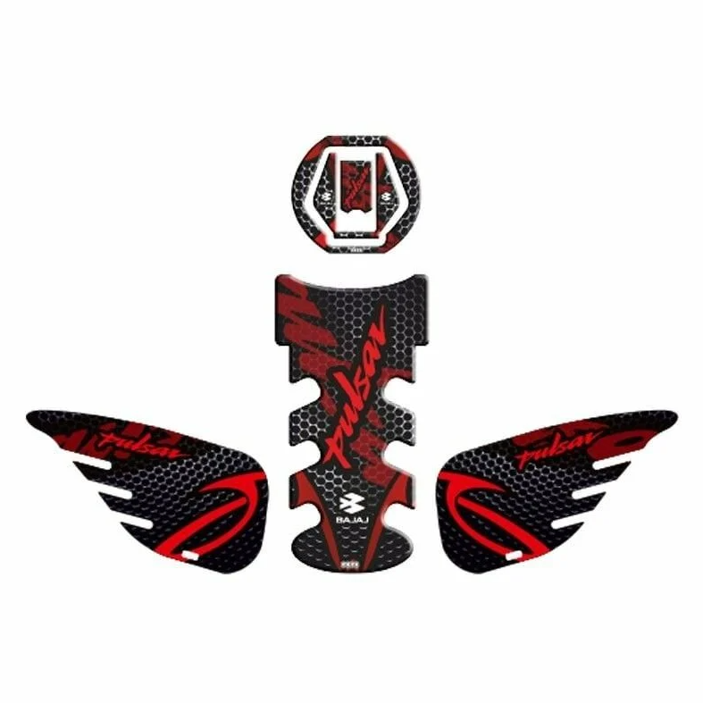 BAJAJ PULSAR 2014 - 2024 UYUMLU Tank Pad Set 004