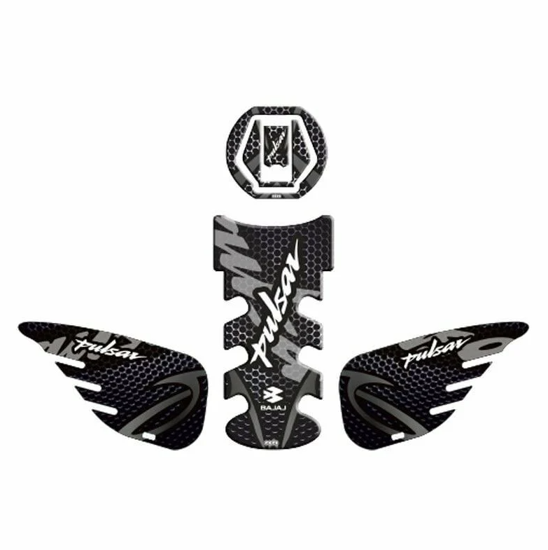 BAJAJ PULSAR 2014 - 2024 UYUMLU Tank Pad Set 005