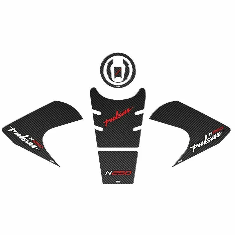 BAJAJ PULSAR N250 2022 - 2024 UYUMLU Tank Pad Set 002