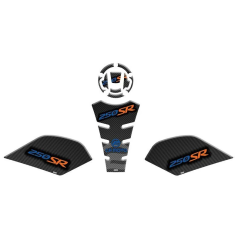 CF MOTO 250 SR 2020 - 2024 UYUMLU TANK PAD SET 009