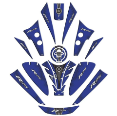 YAMAHA R25 2019 - 2024 UYUMLU TANK PAD SET 004