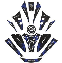 YAMAHA R25 2019 - 2024 UYUMLU TANK PAD SET 005