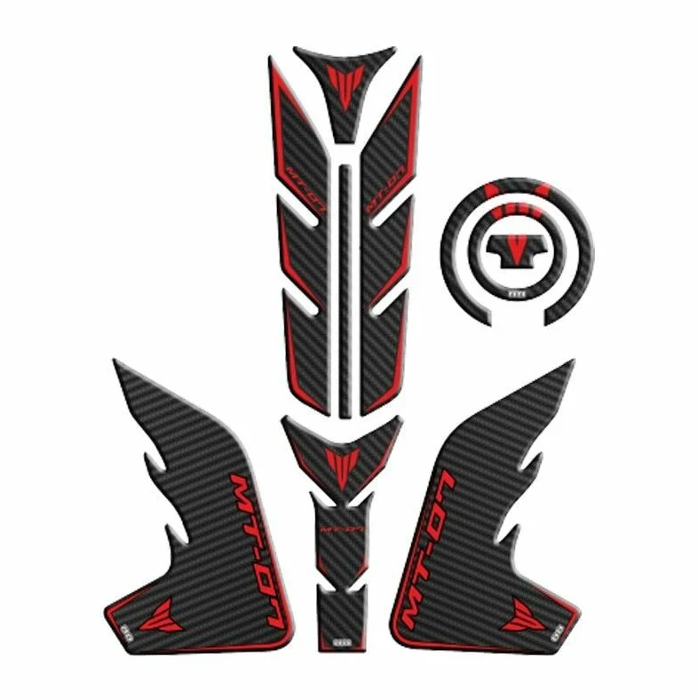 YAMAHA MT07 2018 - 2020 UYUMLU TANK PAD SET 002