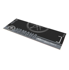 YAMAHA UYUMLU GRİ DESENLİ 80 X 220 cm KAYDIRMAZ MOTOSİKLET HALISI