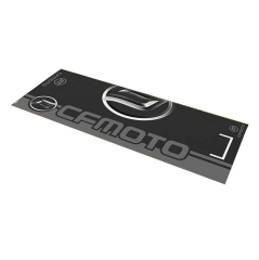 CF MOTO UYUMLU GRİ DESENLİ 80 X 220 cm KAYDIRMAZ MOTOSİKLET HALISI