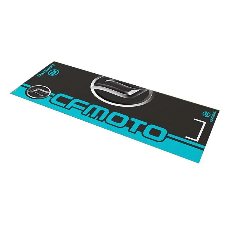 CF MOTO UYUMLU MAVİ DESENLİ 80 X 220 cm KAYDIRMAZ MOTOSİKLET HALISI