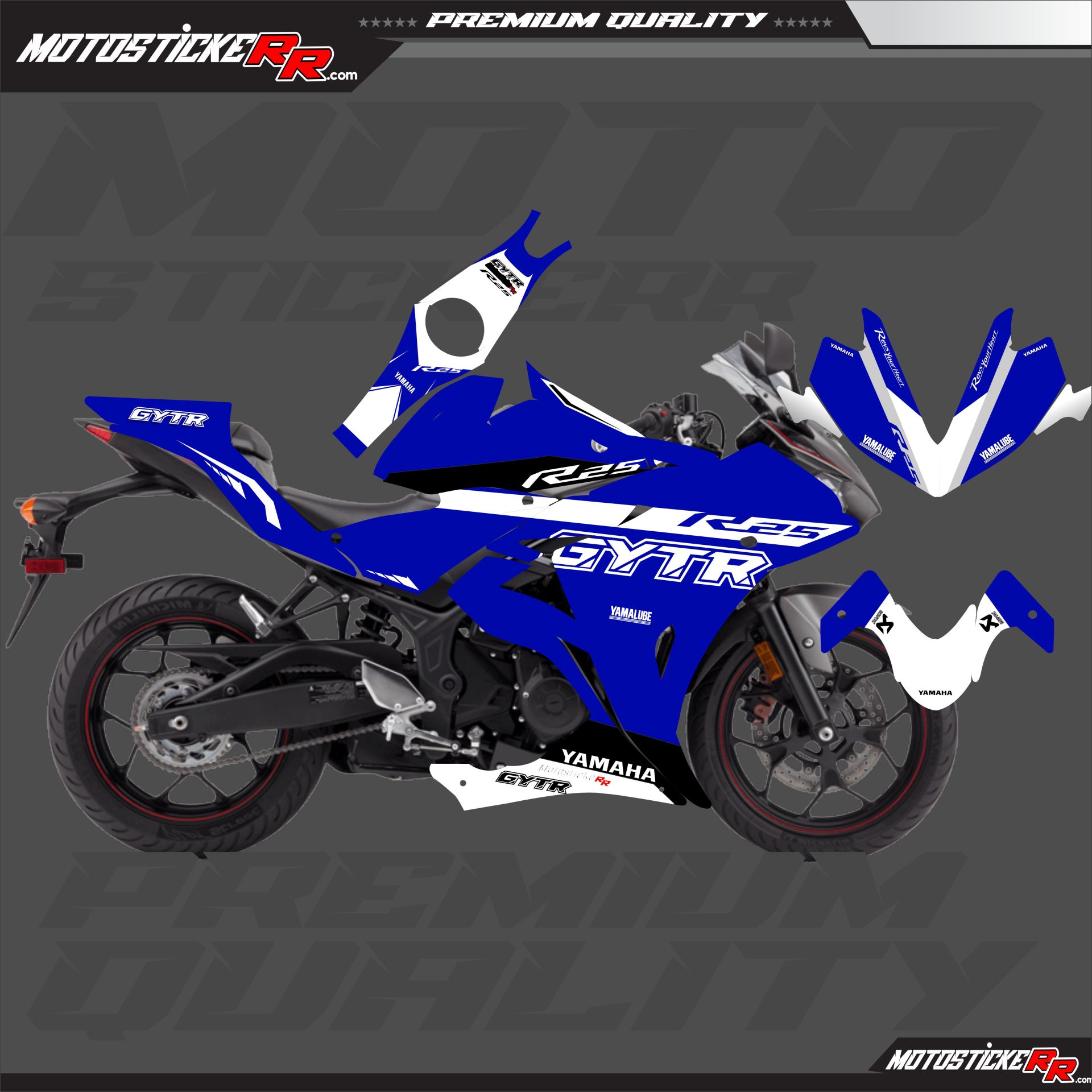 R25 STİCKER SET (2014-2018)