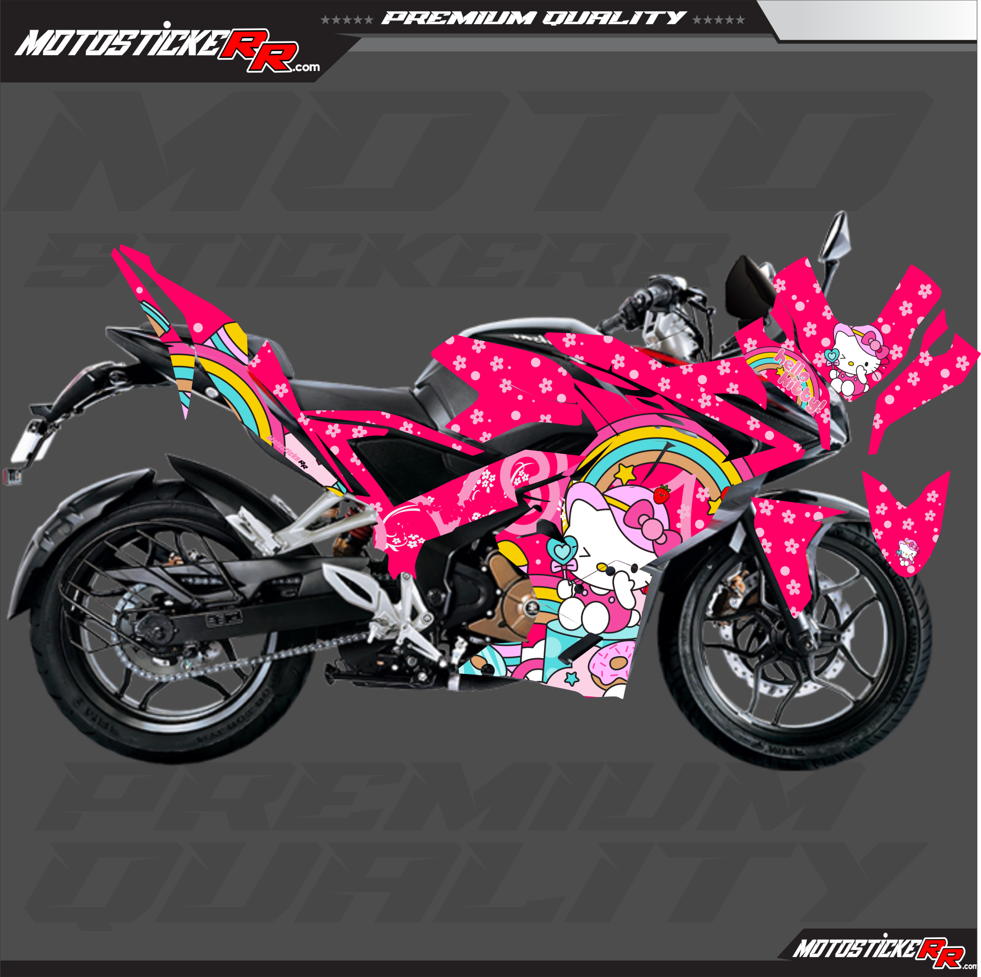 RS 200 STİCKER SET