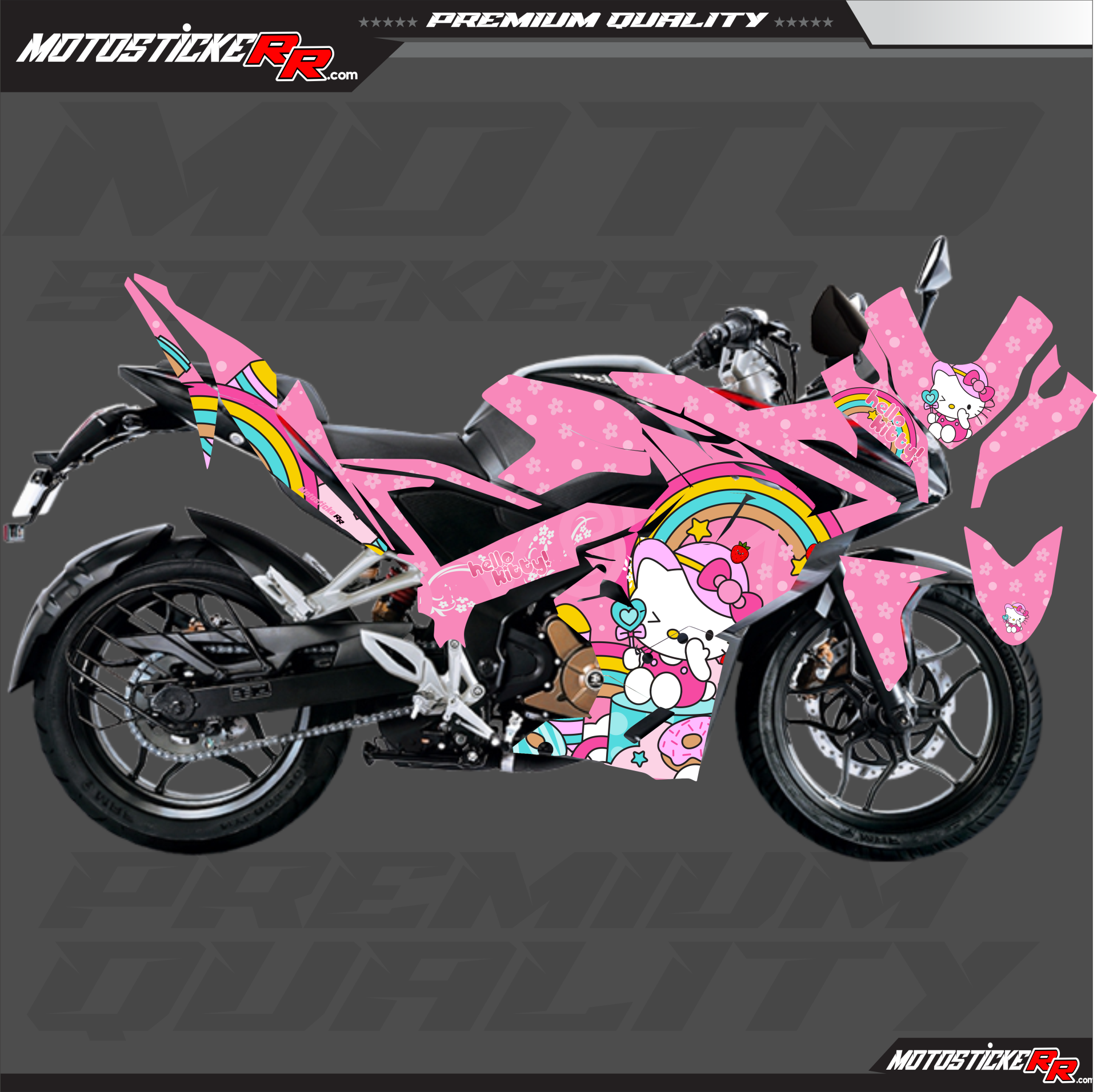RS 200 STİCKER SET