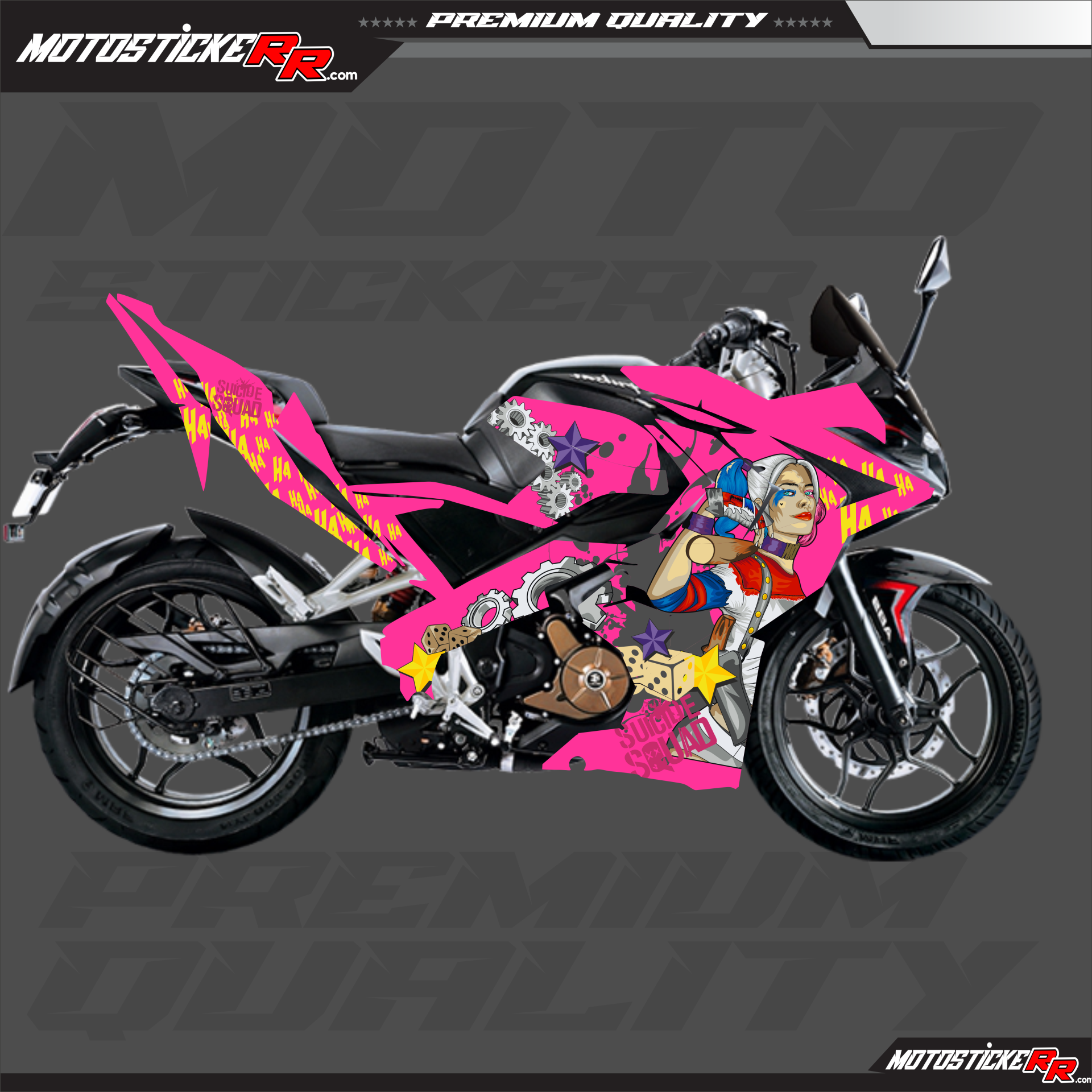 RS 200 STİCKER SET