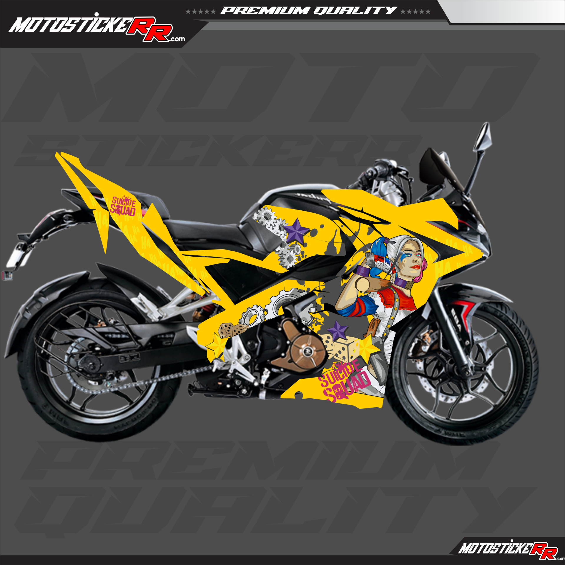 RS 200 STİCKER SET