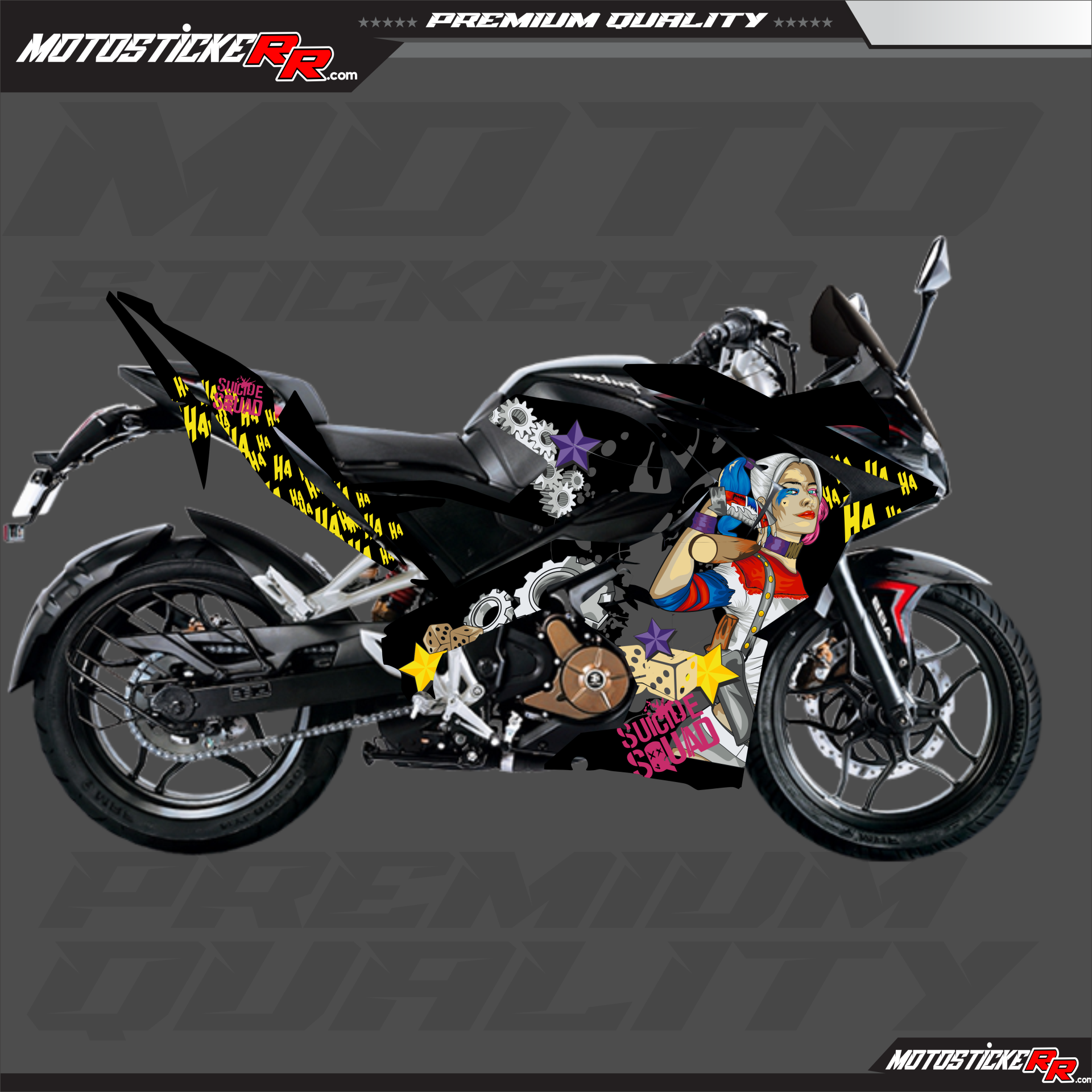 RS 200 STİCKER SET