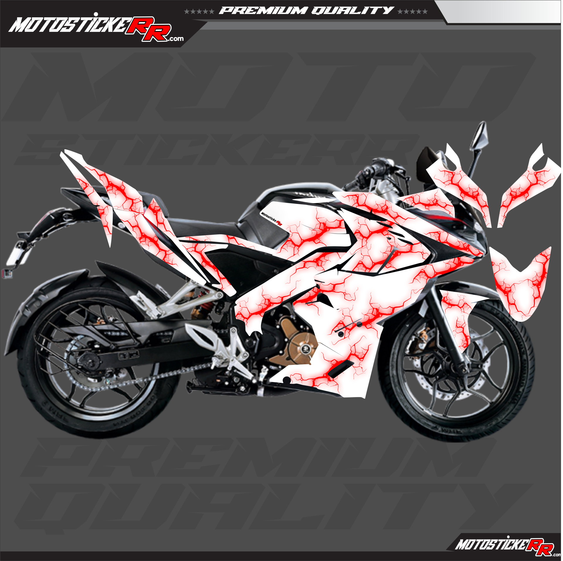 RS 200 STİCKER SET