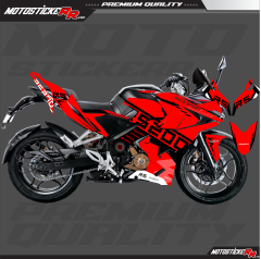 RS 200 STİCKER SET