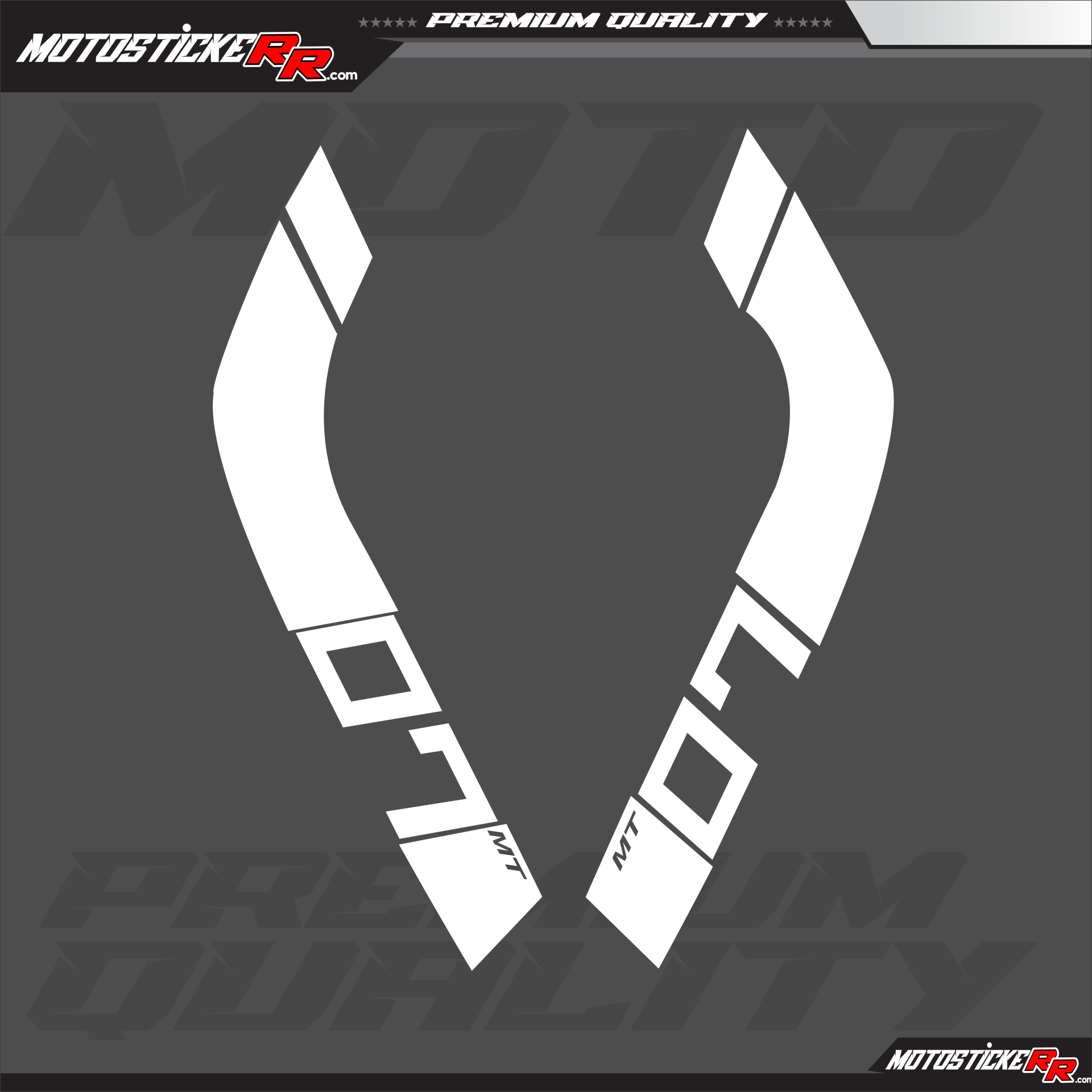 MT 07  DEPO STİCKERİ (2020-25)