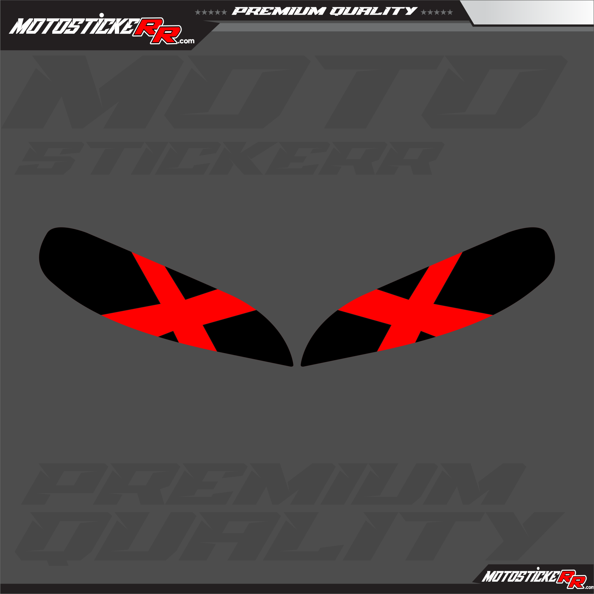 250SR FAR STİCKERİ